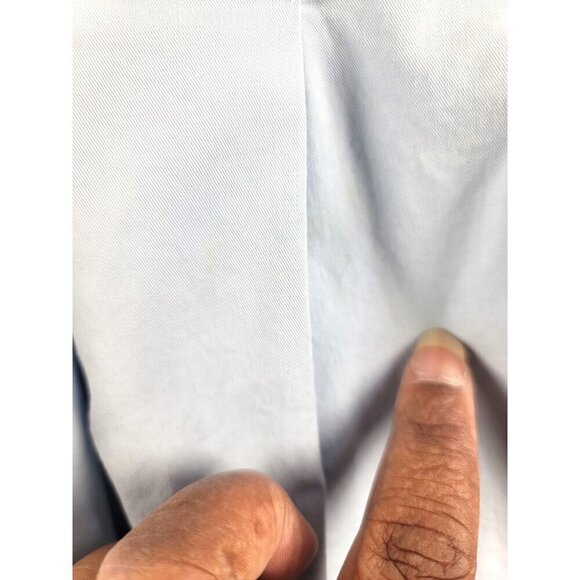 American Eagle Light Blue Pleated Skirt Back Zipper Closure Size 0 - Picture 10 of 10